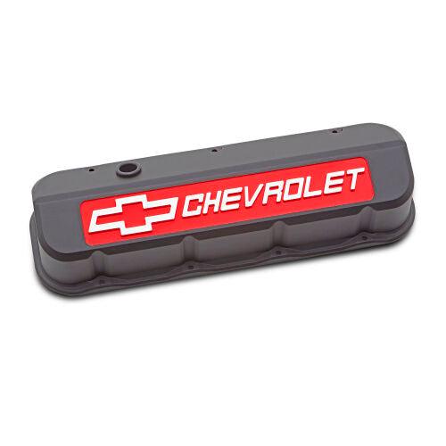 Slant Edge Valve Covers BBC Black Crinkle - Burlile Performance Products