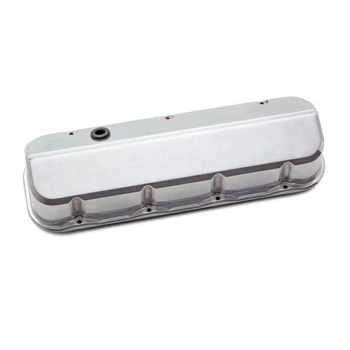 Slant Edge Valve Covers BBC Polished - Burlile Performance Products