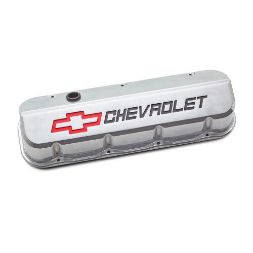 Slant Edge Valve Covers BBC Polished - Burlile Performance Products