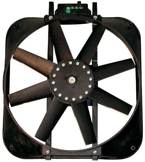 15in. Electric Fan w/ Thermostat - Mustang - Burlile Performance Products