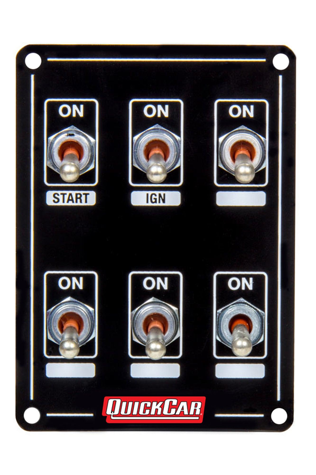 Ignition Panel Extreme 6 Switch Dual Ignition - Burlile Performance Products