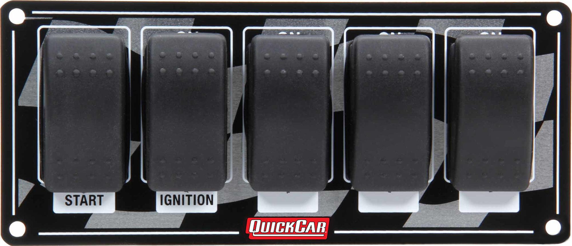 Ignition Panel w/ Rocker Switches - Burlile Performance Products