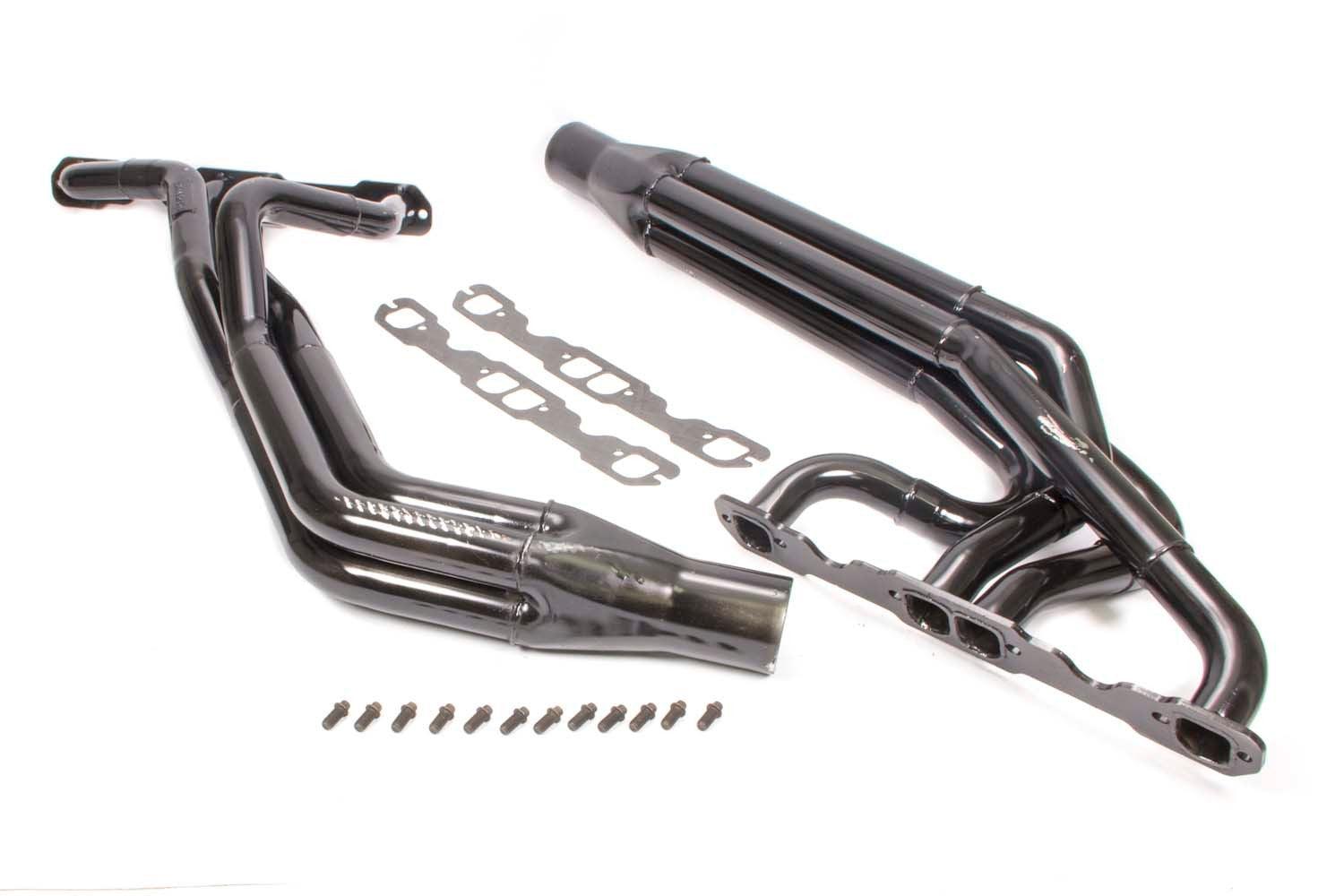 Dirt Late Model Headers Crate Motor 3 Step - Burlile Performance Products