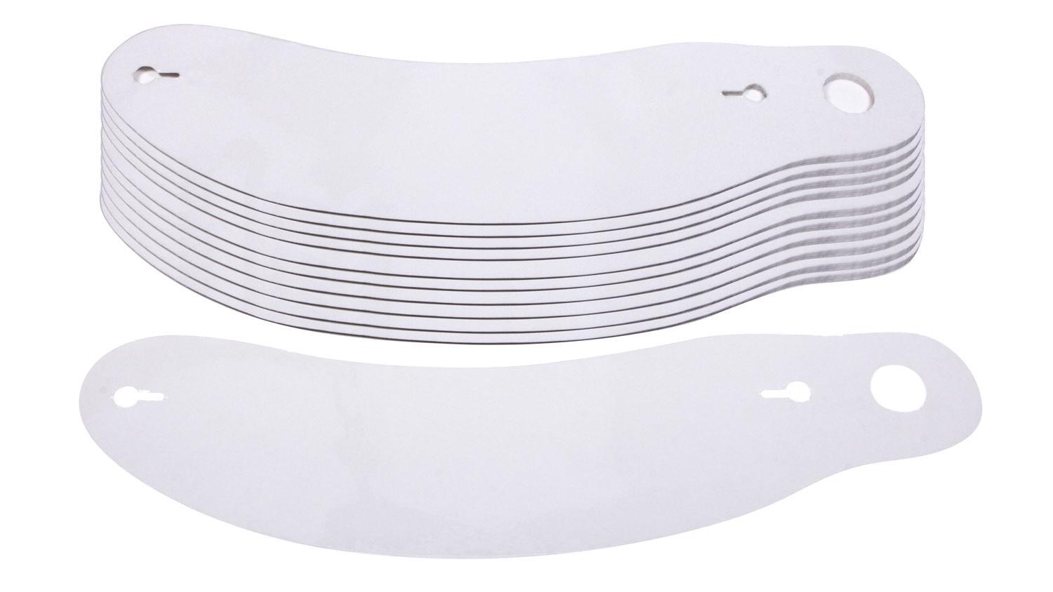 Tearoffs 11.75in Curved IMP Vapor / Charger - Burlile Performance Products