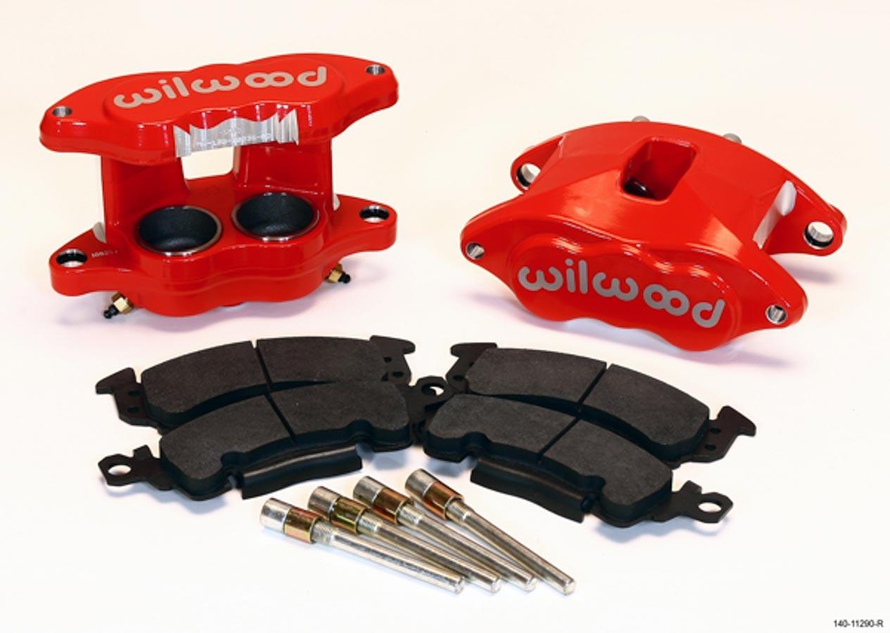 Front Caliper Kit D52 / Big GM Red Powdercoat - Burlile Performance Products