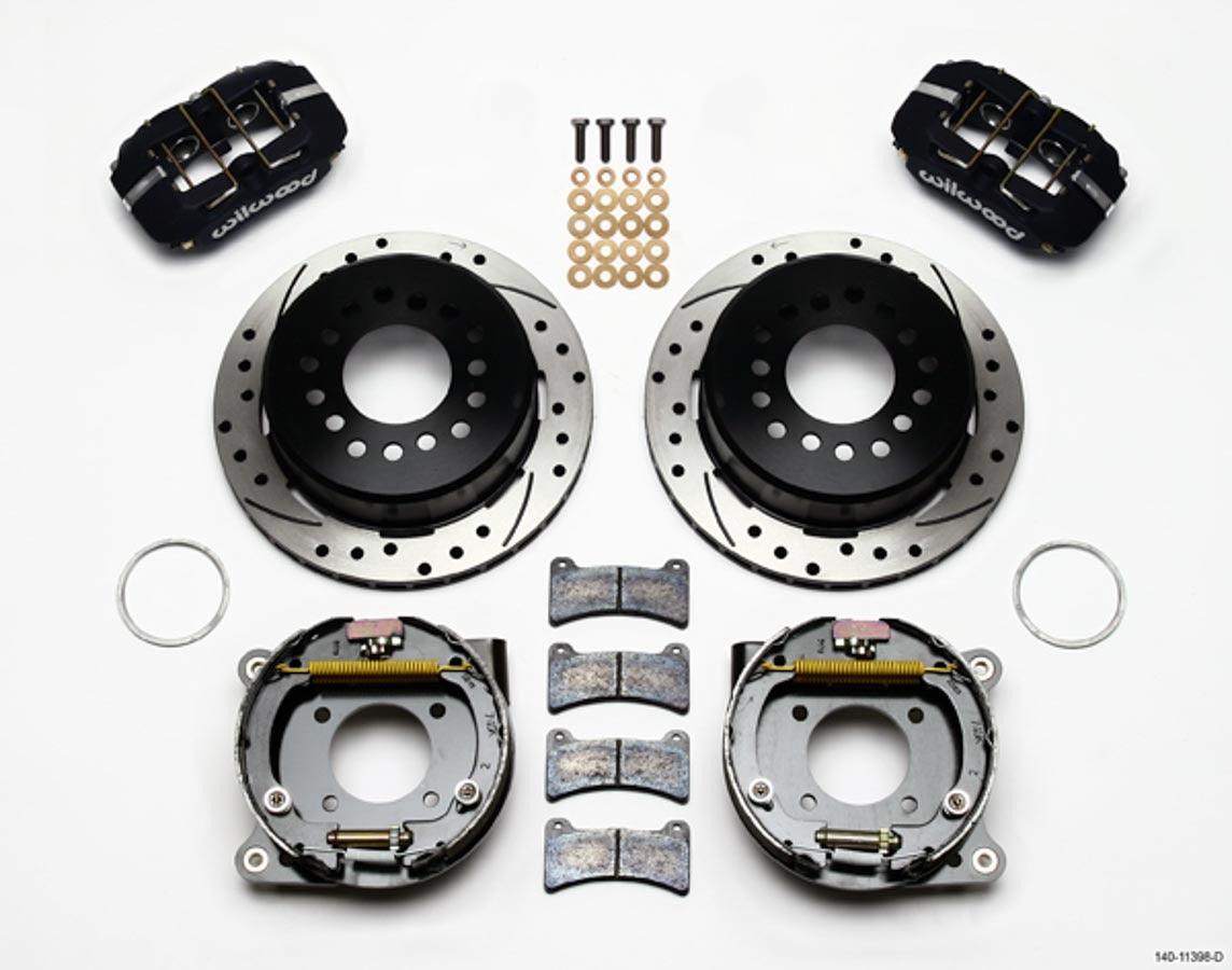 Rear Disc Brake Kit 12- Bolt Chevy w/Parking Brk - Burlile Performance Products