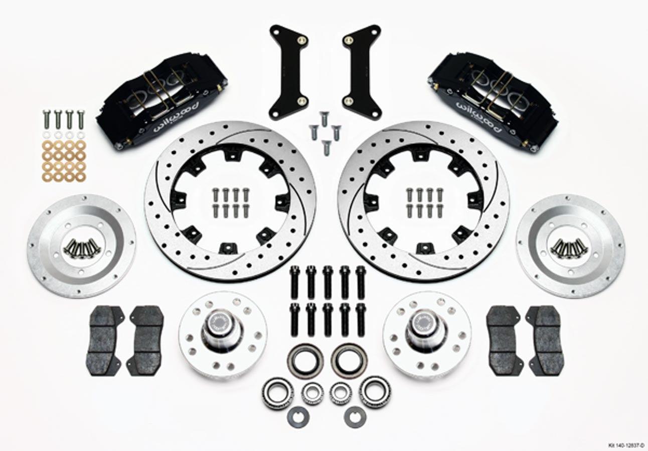 Front Brake Kit 80-87 GM G-Body 6 Piston Caliper - Burlile Performance Products