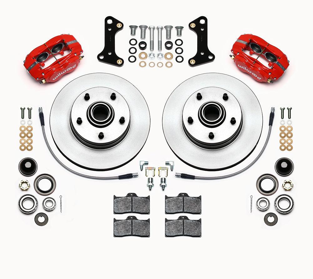 Front Disc Brake Kit 67- 69 Camaro w/Brake Lines - Burlile Performance Products