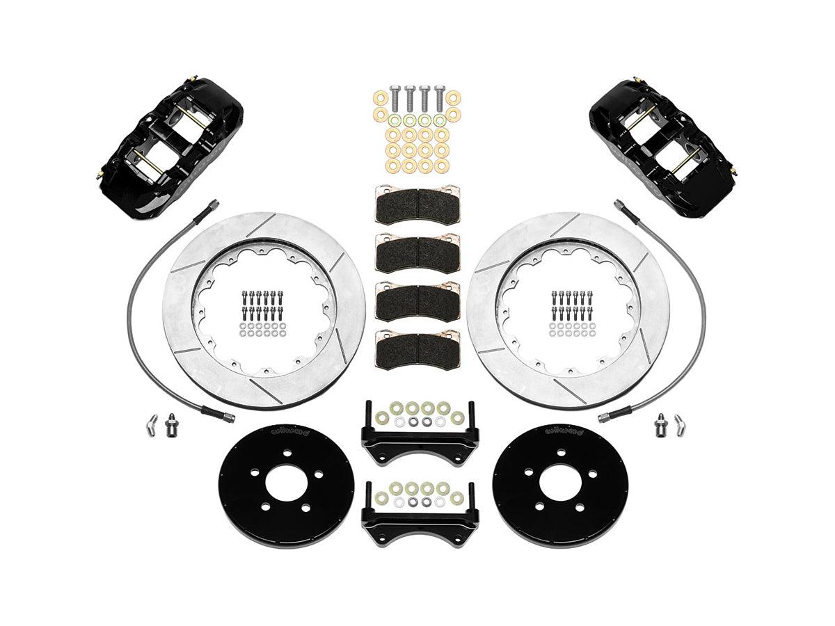 Brake Kit Front 94-04 Mustang 5 Lug Aero 6 - Burlile Performance Products