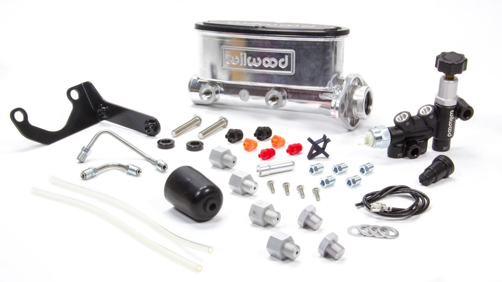 Alum Tandem M/C Kit w/ Brkt & Prop Valve 1in - Burlile Performance Products