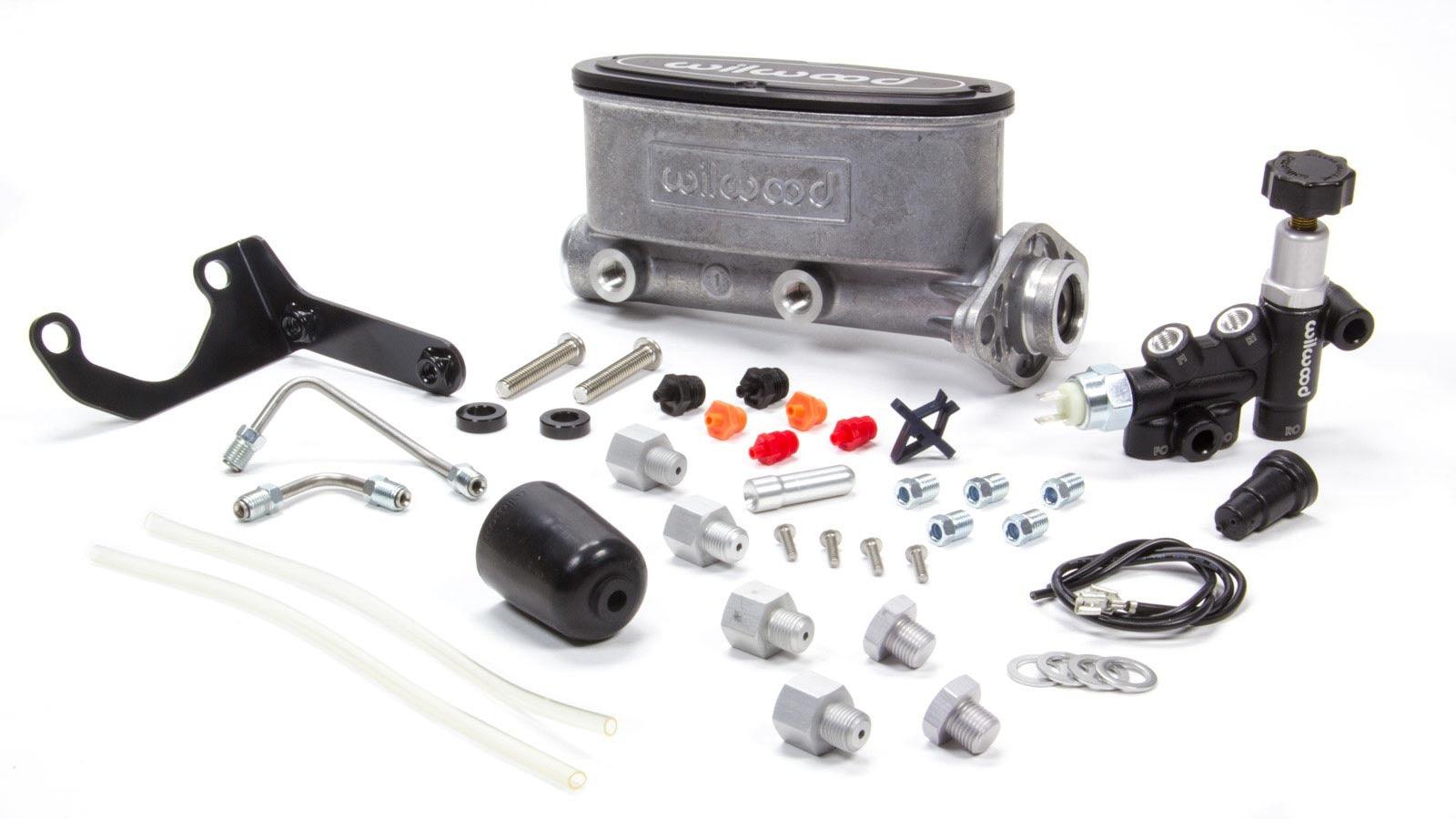 Alum Tandem M/C Kit w/ Brkt & Prop Valve 1in - Burlile Performance Products