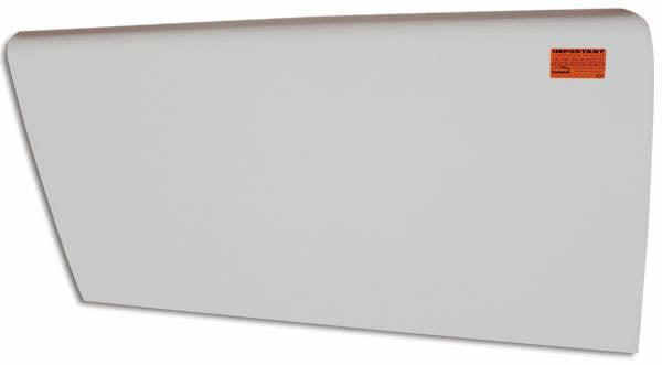 ABC Door Aluminum White Left - Burlile Performance Products