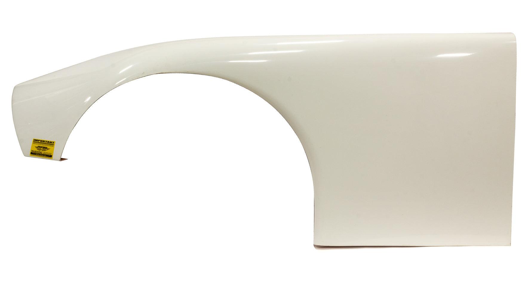 ABC Fender Composite White Left 8in Tires - Burlile Performance Products