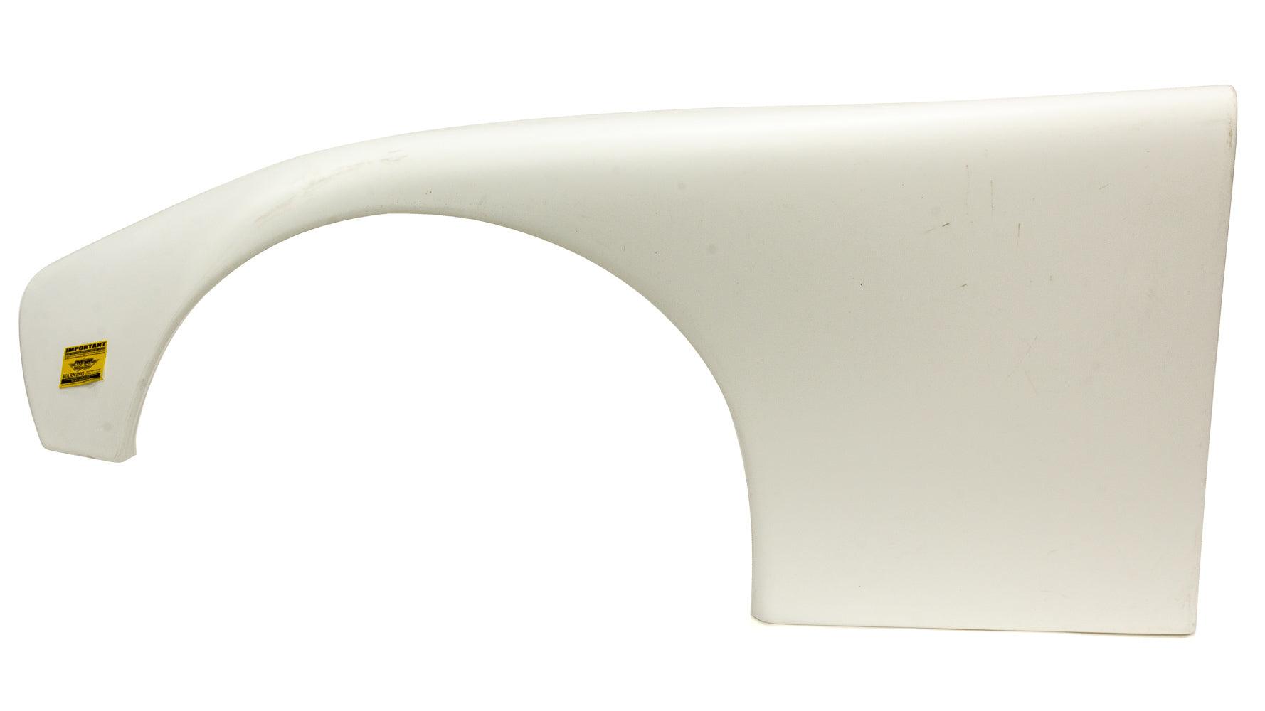 ABC Fender Plastic White Left 10in Tires - Burlile Performance Products