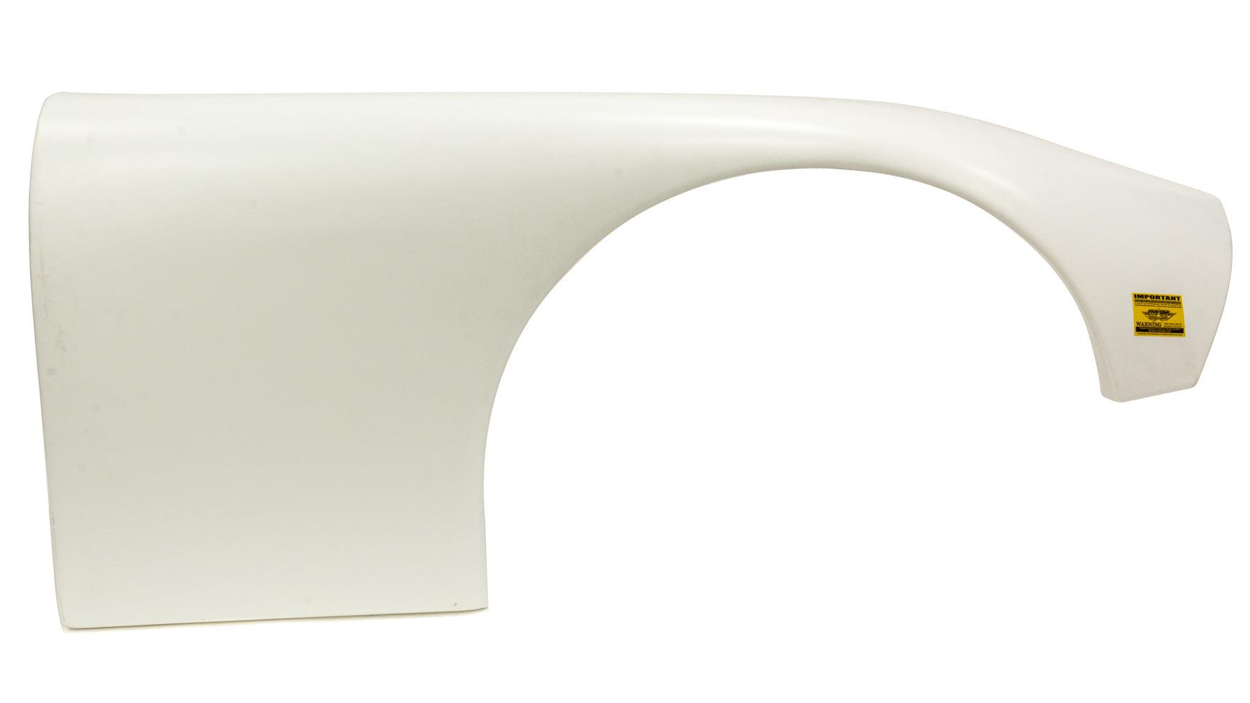 ABC Fender Plastic White Right 8in Tires - Burlile Performance Products