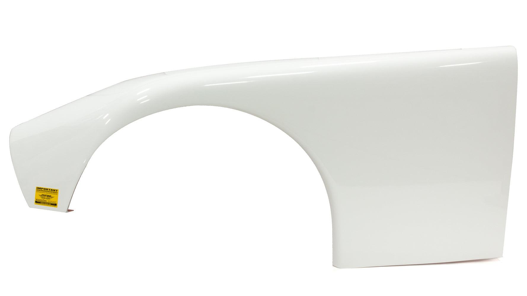 ABC Fender Ultraglass White Left 10in Tires - Burlile Performance Products