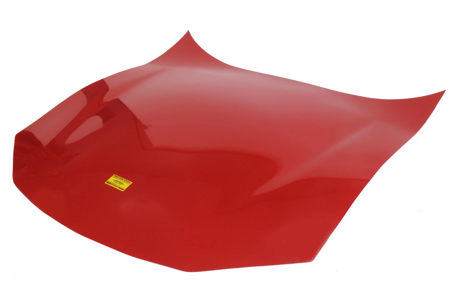 ABC Lightweight F/G Hood Flat Red - Burlile Performance Products