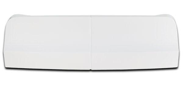 ABC Rear Bumper Cover Plastic White - Burlile Performance Products