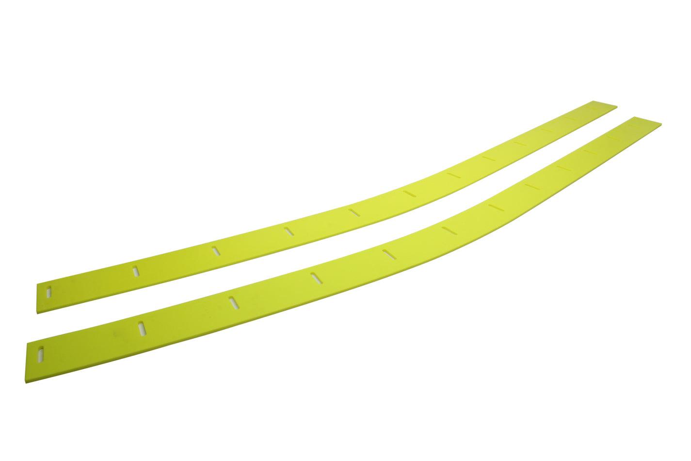 ABC Wear Strips Lower Nose 1pr Floresent Yello - Burlile Performance Products