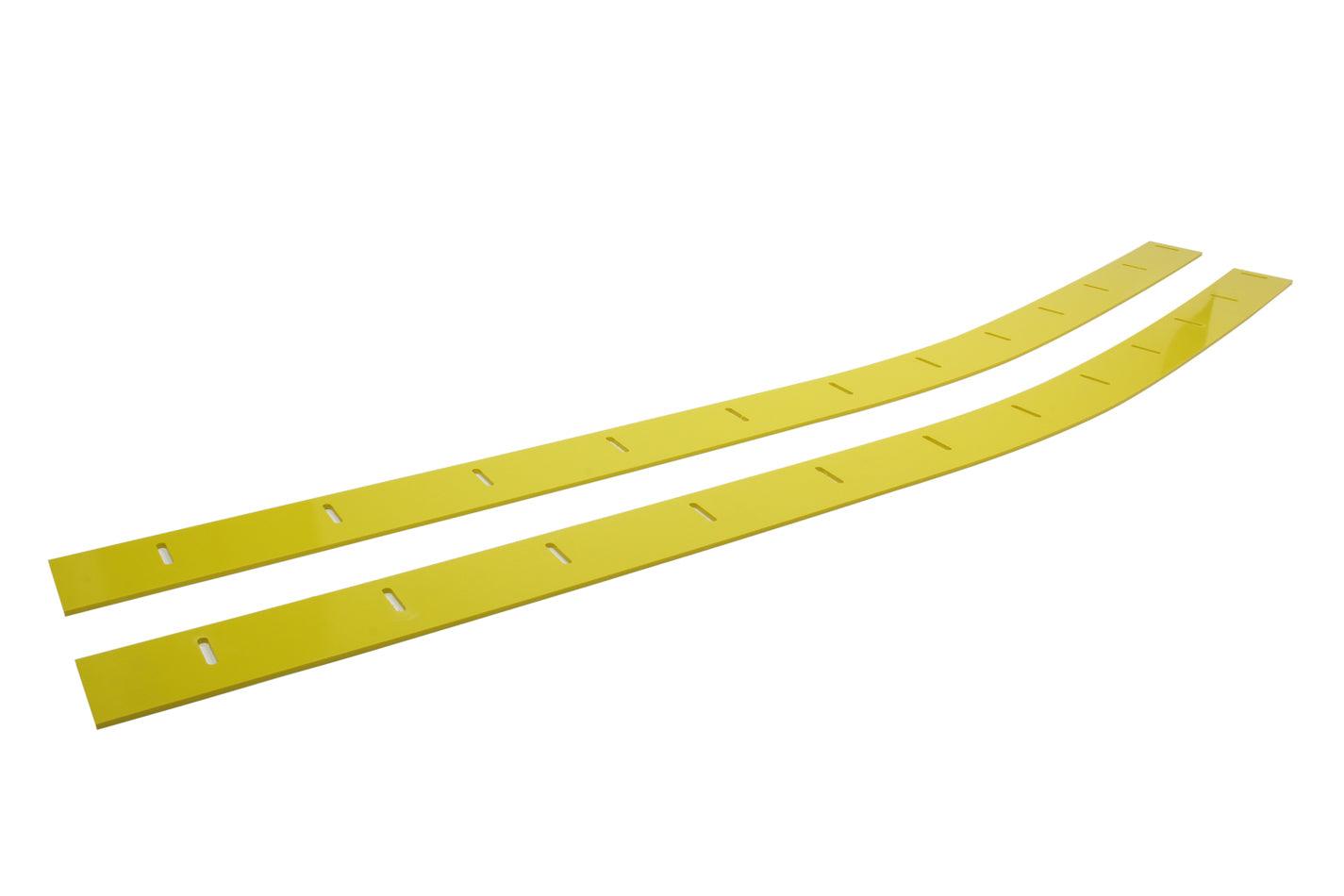 ABC Wear Strips Lower Nose 1pr Yellow - Burlile Performance Products