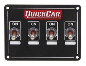 Accessory Panel 4 Switch Weatherproof - Burlile Performance Products