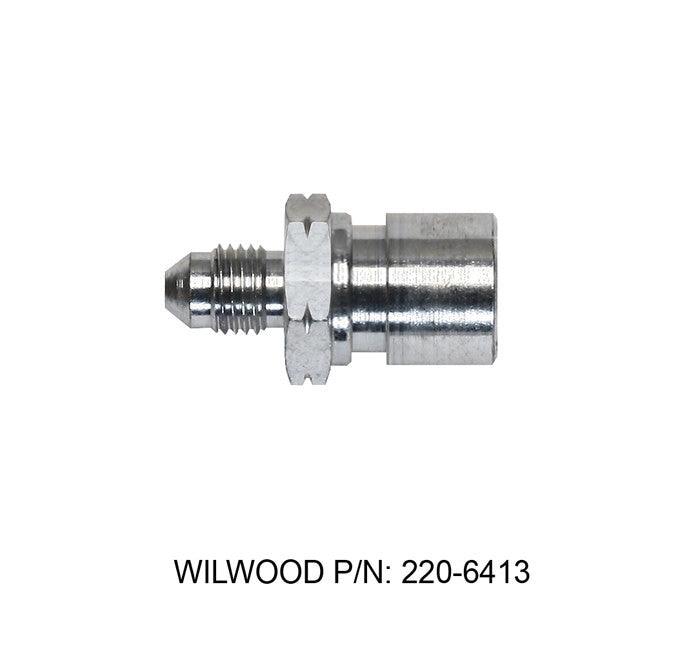 Adapter Fitting -3AN To M10X1.0 Steel Zinc - Burlile Performance Products