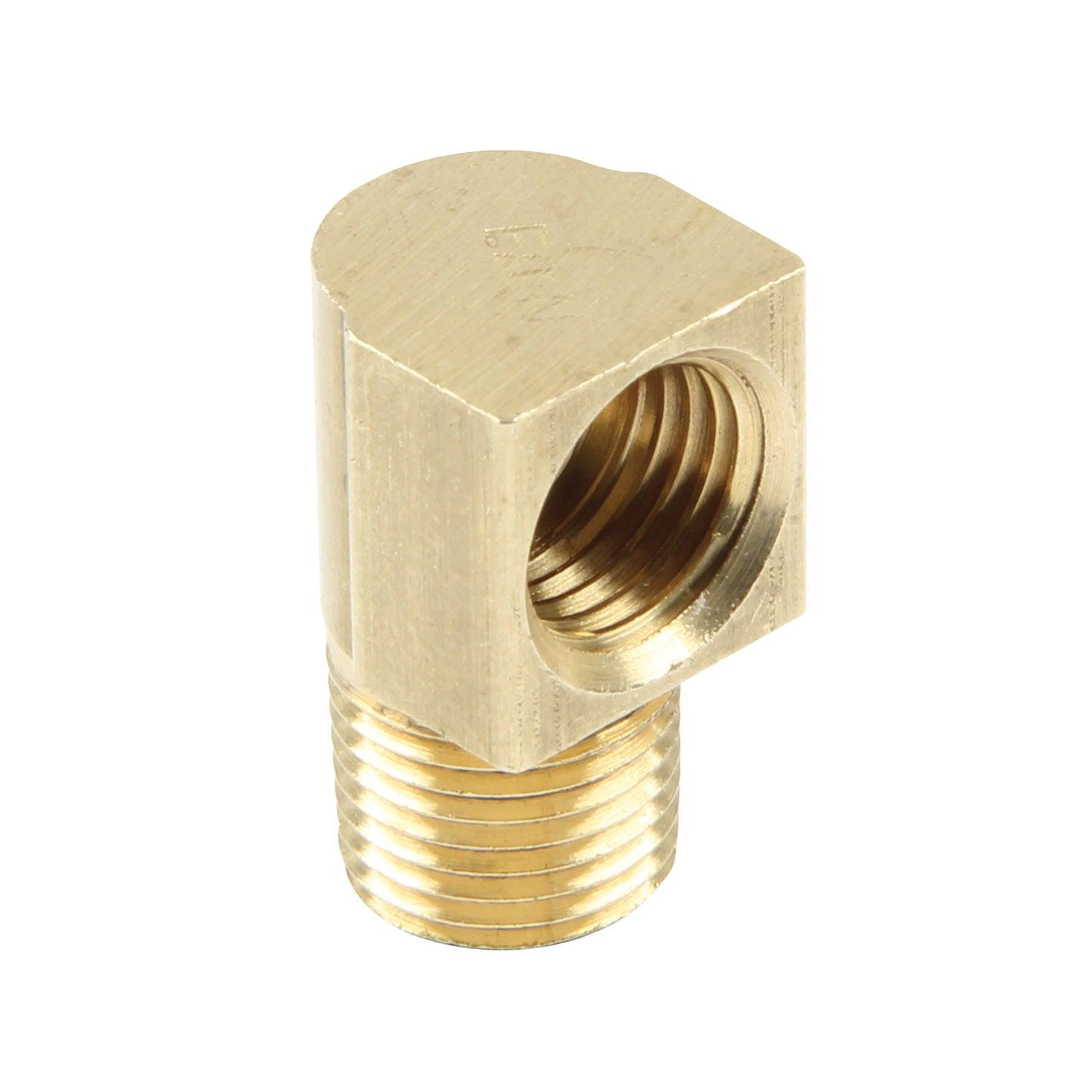 Adapter Fittings 1/8 NPT to 3/16 90 Deg 50pk - Burlile Performance Products