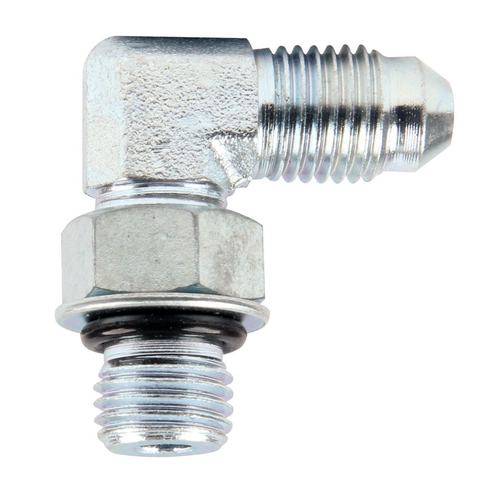 Adapter Fittings -4 to 7/16-20 90 Degree 10pk - Burlile Performance Products