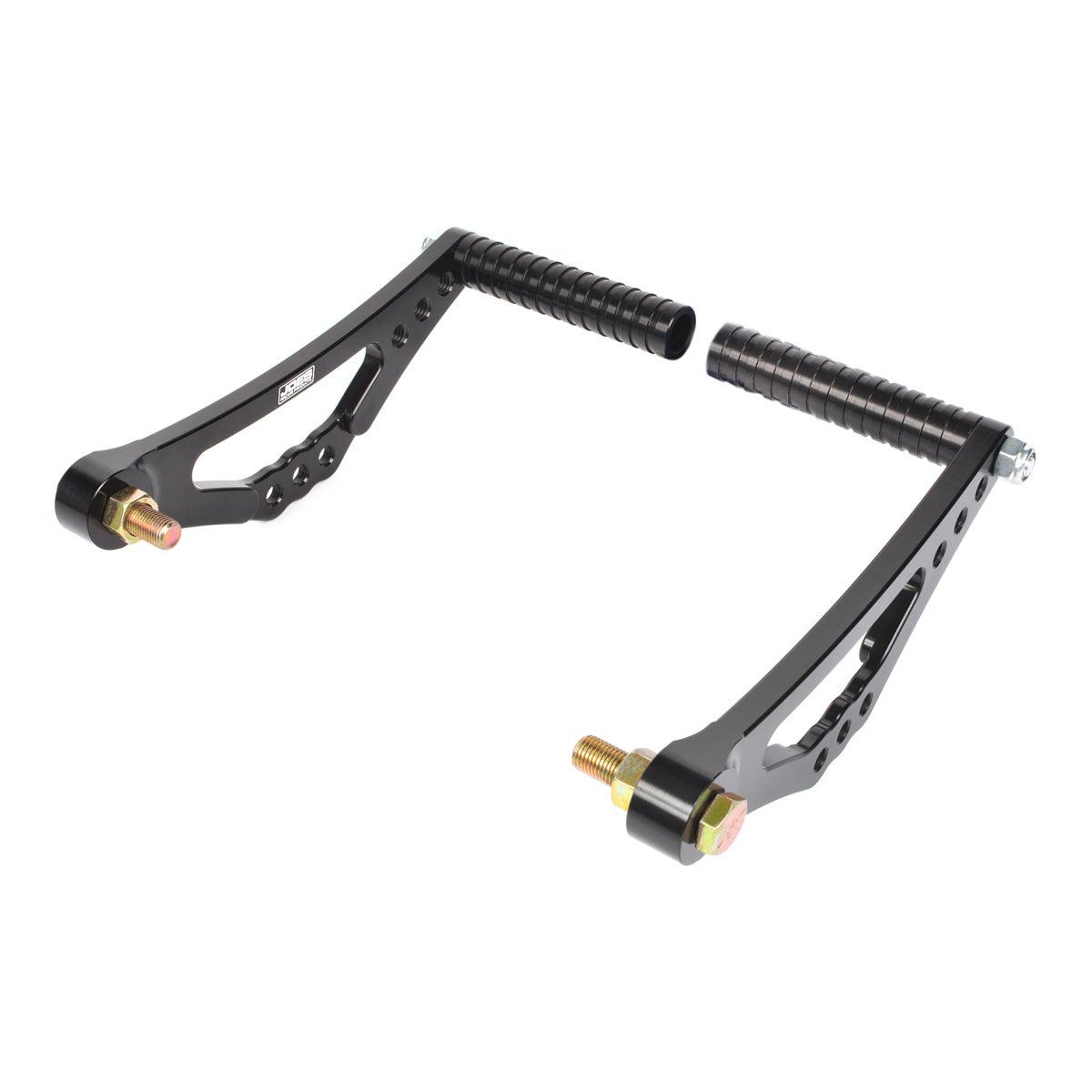 Adjustable Pedals Mini / Kart / QM Black - Burlile Performance Products