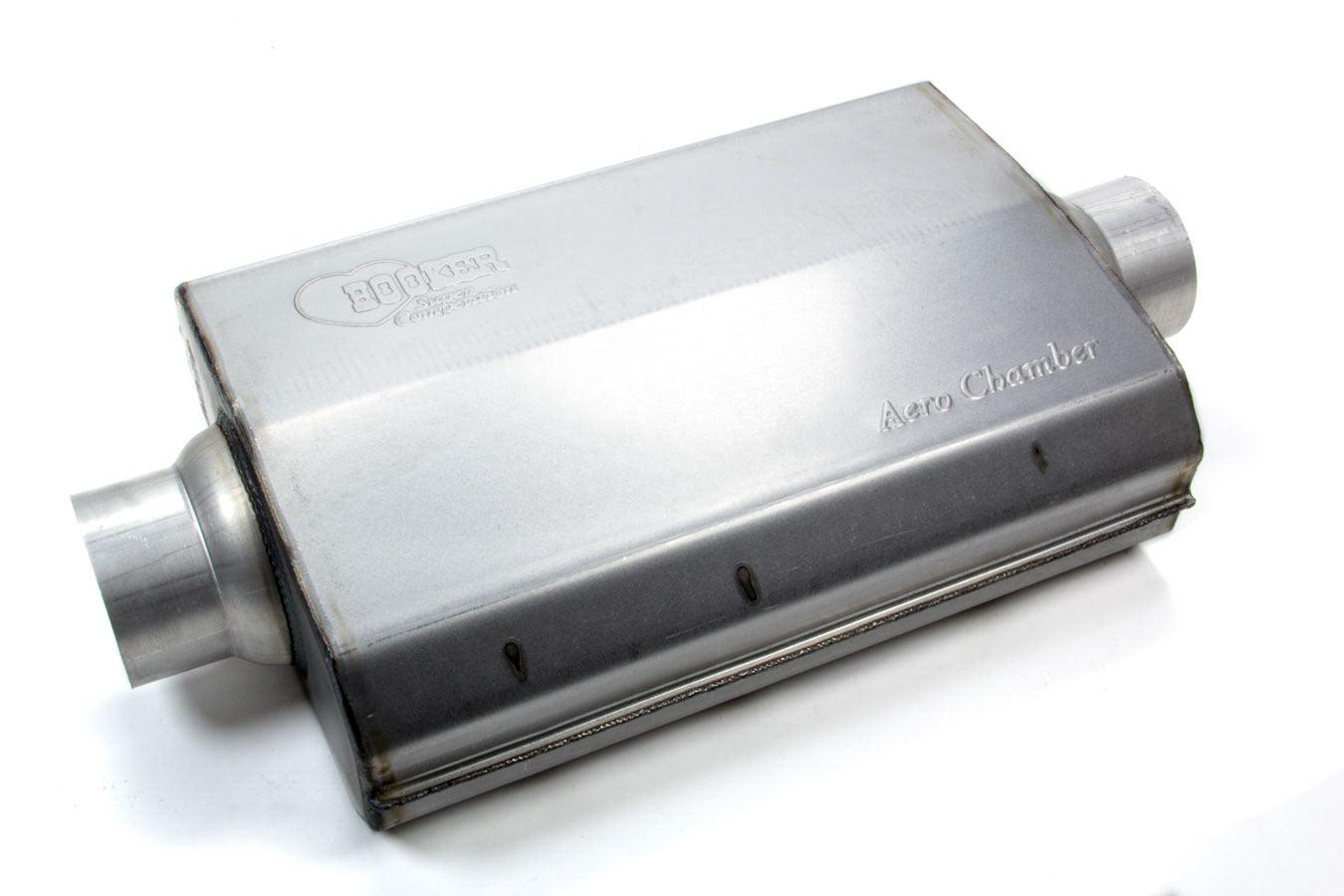 Aero Chamber Muffler 3in Center In/Out - Burlile Performance Products