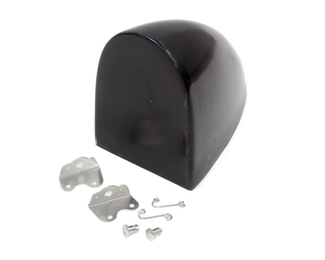 Aero Fuel Tank Cover Black With Brackets - Burlile Performance Products