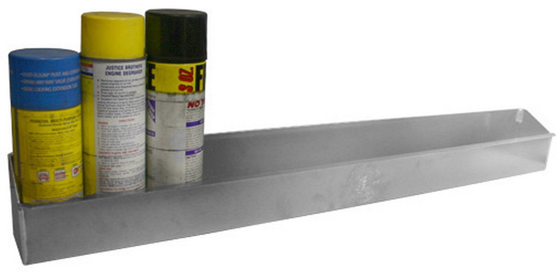 Aerosol Spray Can Shelf 12 Can 32.5in - Burlile Performance Products