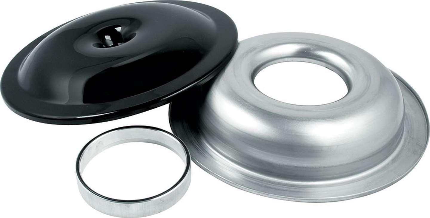 Air Cleaner Kit 14in Black w/1.00 Spacer - Burlile Performance Products