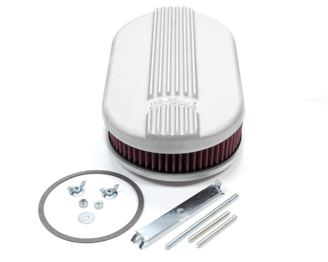 Air Cleaner Kit Classic Finned Small Oval - Burlile Performance Products