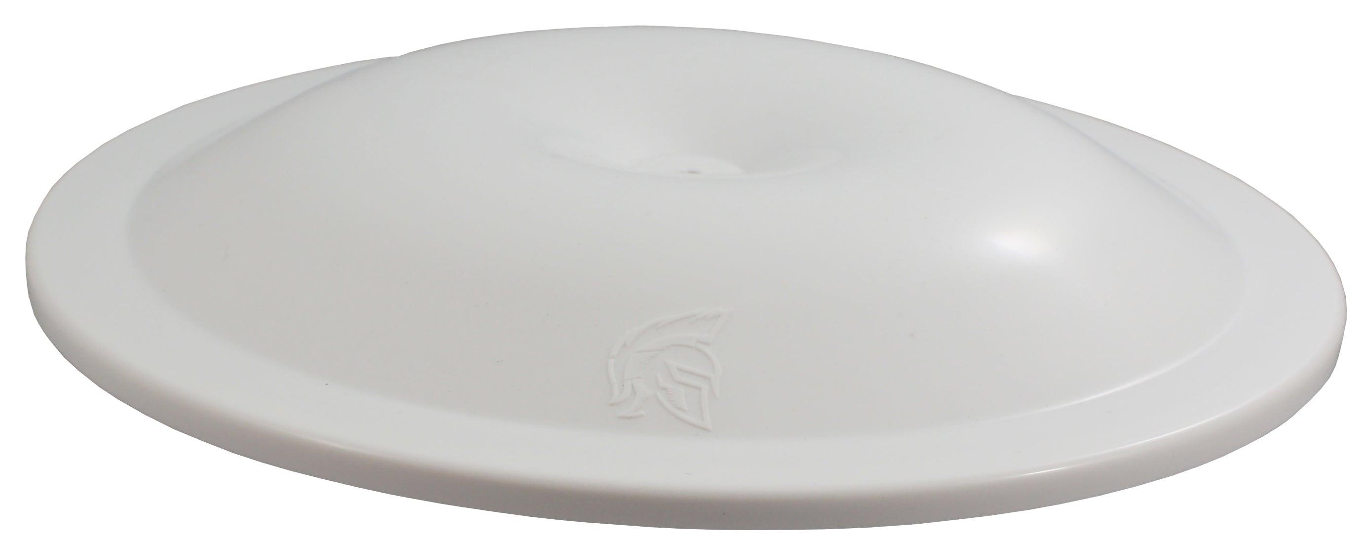 Air Cleaner Top 14in White - Burlile Performance Products