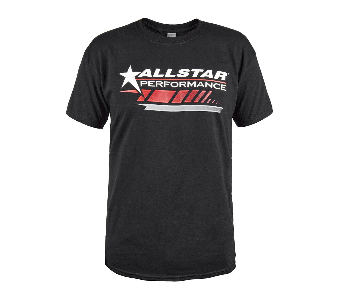 Allstar T-Shirt Black w/ Red Graphic Medium - Burlile Performance Products