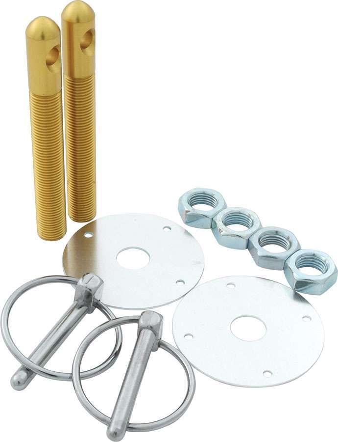 Alum Hood Pin Kit 1/2 Gold - Burlile Performance Products