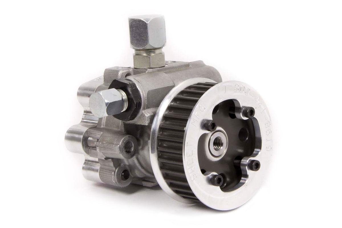 Alum P/S Pump w/Fuel Pump Drive 33t Pulley - Burlile Performance Products