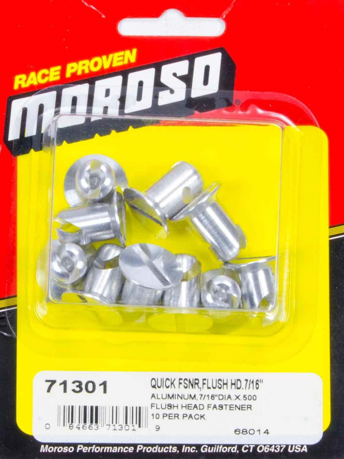 Alum. Quick Fasteners- Flush Head-7/16in x .5in - Burlile Performance Products