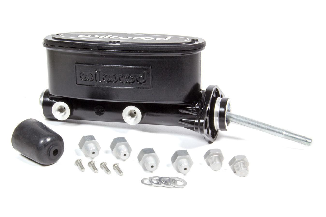 Alum Tandem M/C 15/16in Bore Black - Burlile Performance Products