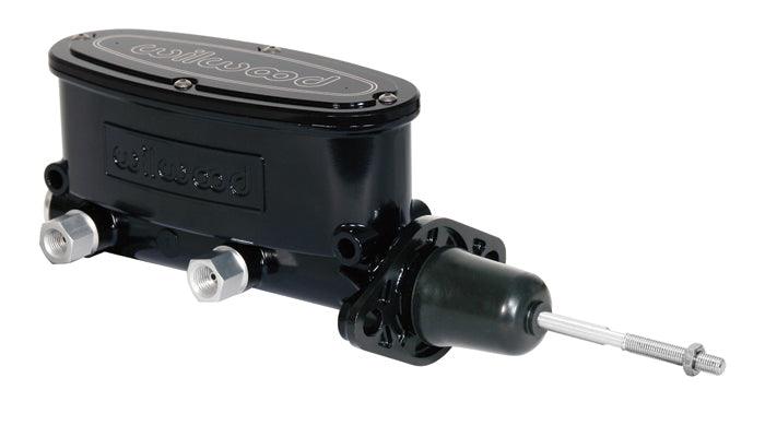 Alum Tandem M/C .875in Bore Black - Burlile Performance Products