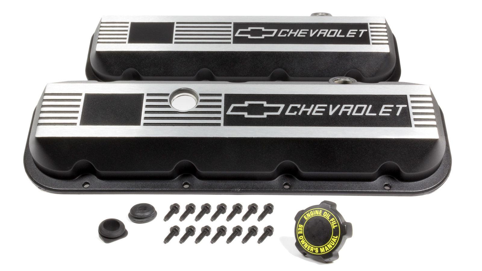 Aluminum Valve Covers - BBC- Short - Burlile Performance Products