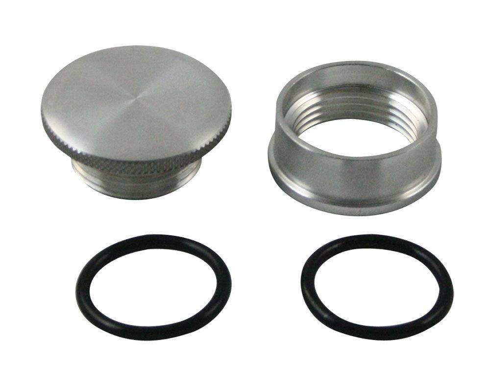 Aluminum Weld-In Filler Bung & Cap - Burlile Performance Products