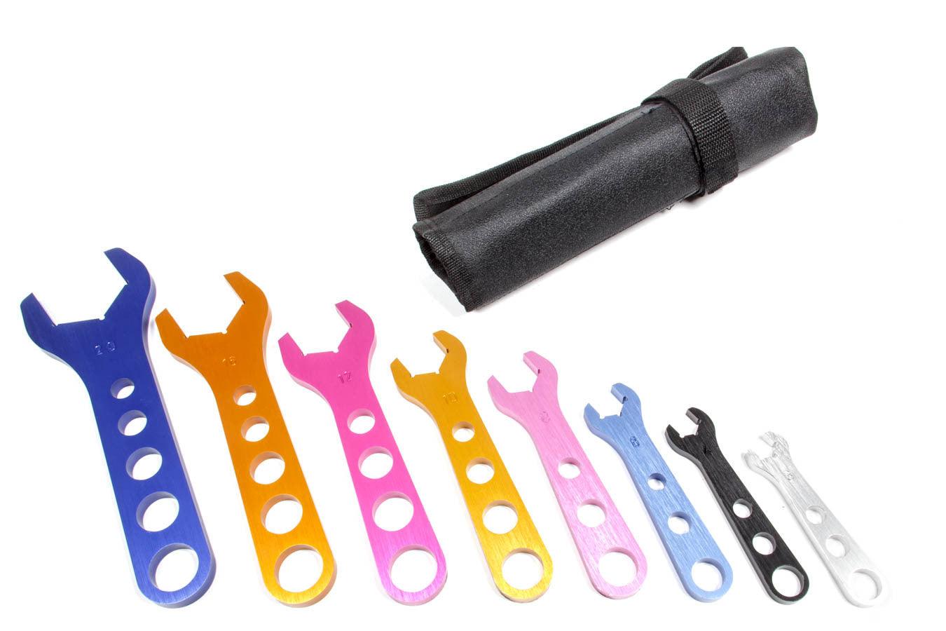 AN Aluminum Wrench Set #3 - #20 (8pcs.) - Burlile Performance Products