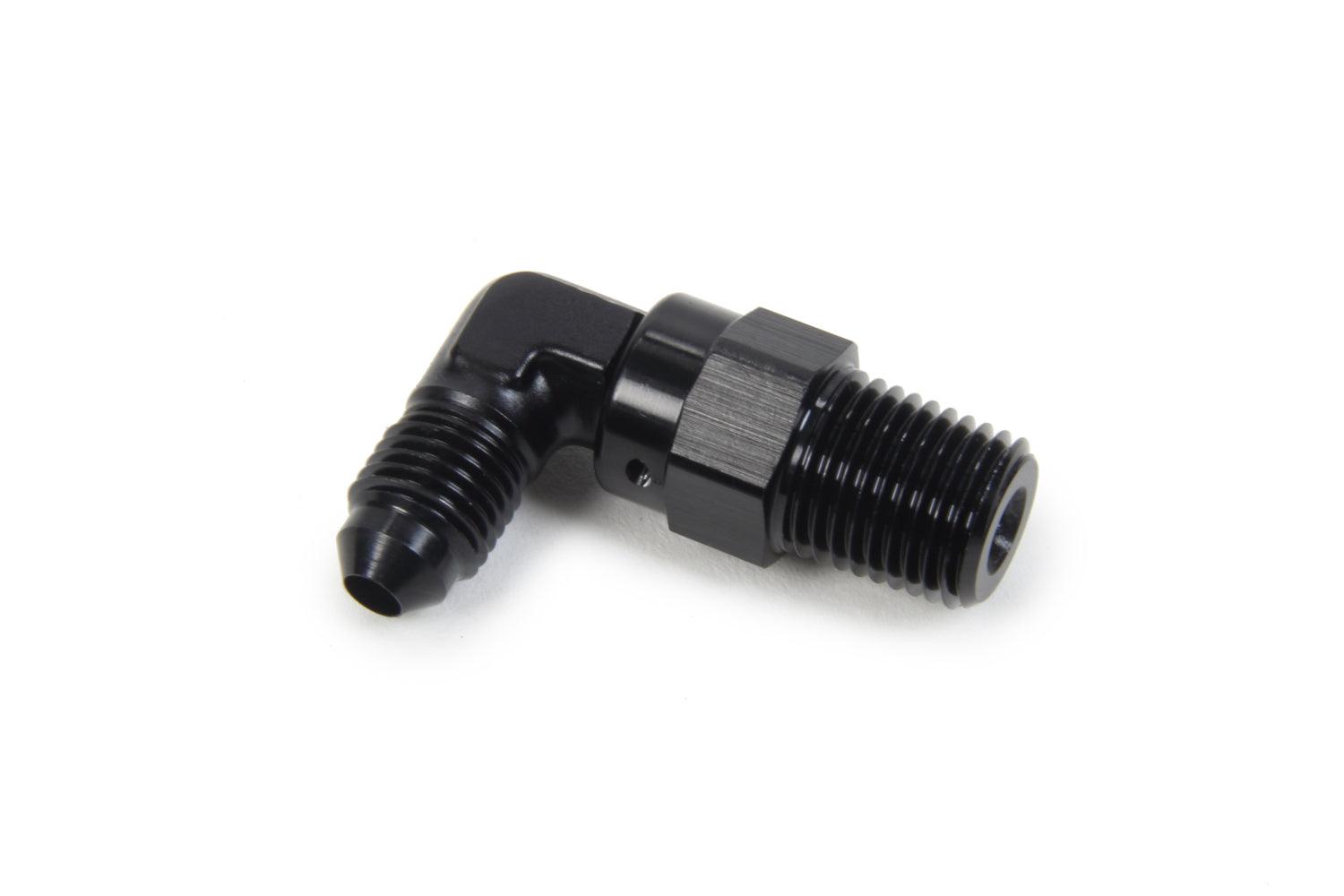 AN to NPT Swivel 90 Deg #4 x 1/4 - Burlile Performance Products