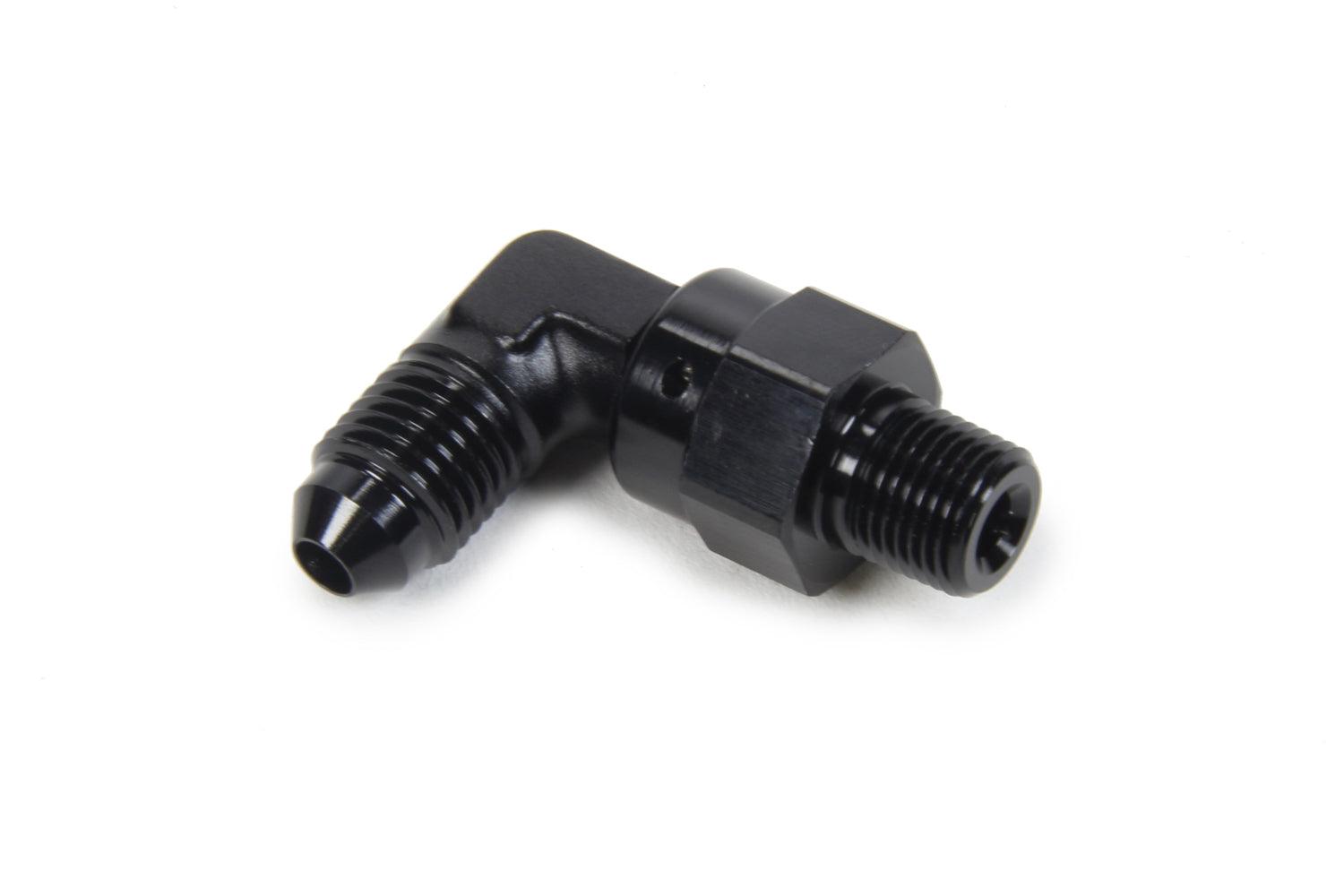 AN to NPT Swivel 90 Deg #4 x 1/8 - Burlile Performance Products