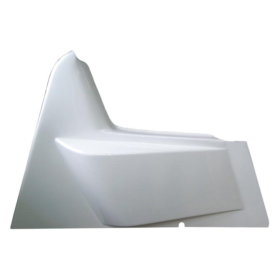 Arm Guard Large Kickout White Wedge - Burlile Performance Products