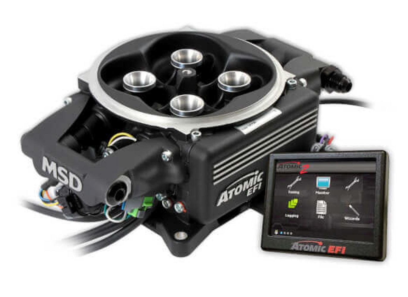 Atomic 2 EFI TBI Kit Black Finish - Burlile Performance Products