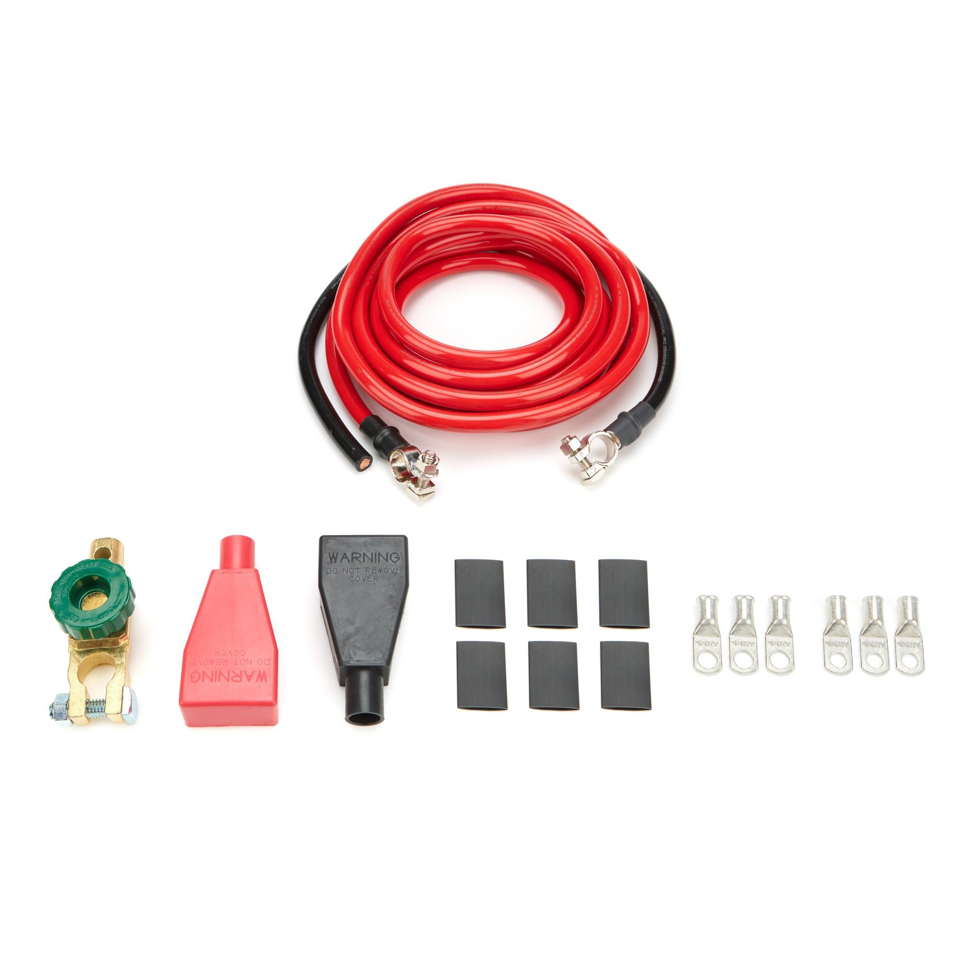 Battery Cable Kit 2 Ga. 15ft Red & 2ft Black - Burlile Performance Products