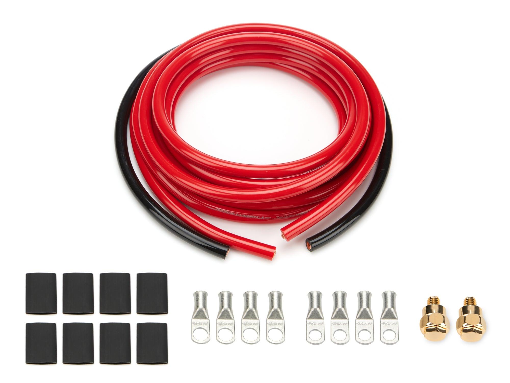 Battery Cable Kit 4 Gaug e Side Mt - Burlile Performance Products